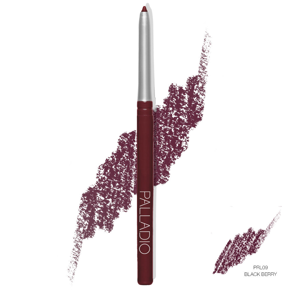 Palladio Black Berry Retractable Lip Pencile 09