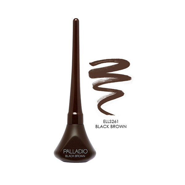 Palladio Black Brown Liquid Eye Liner 261