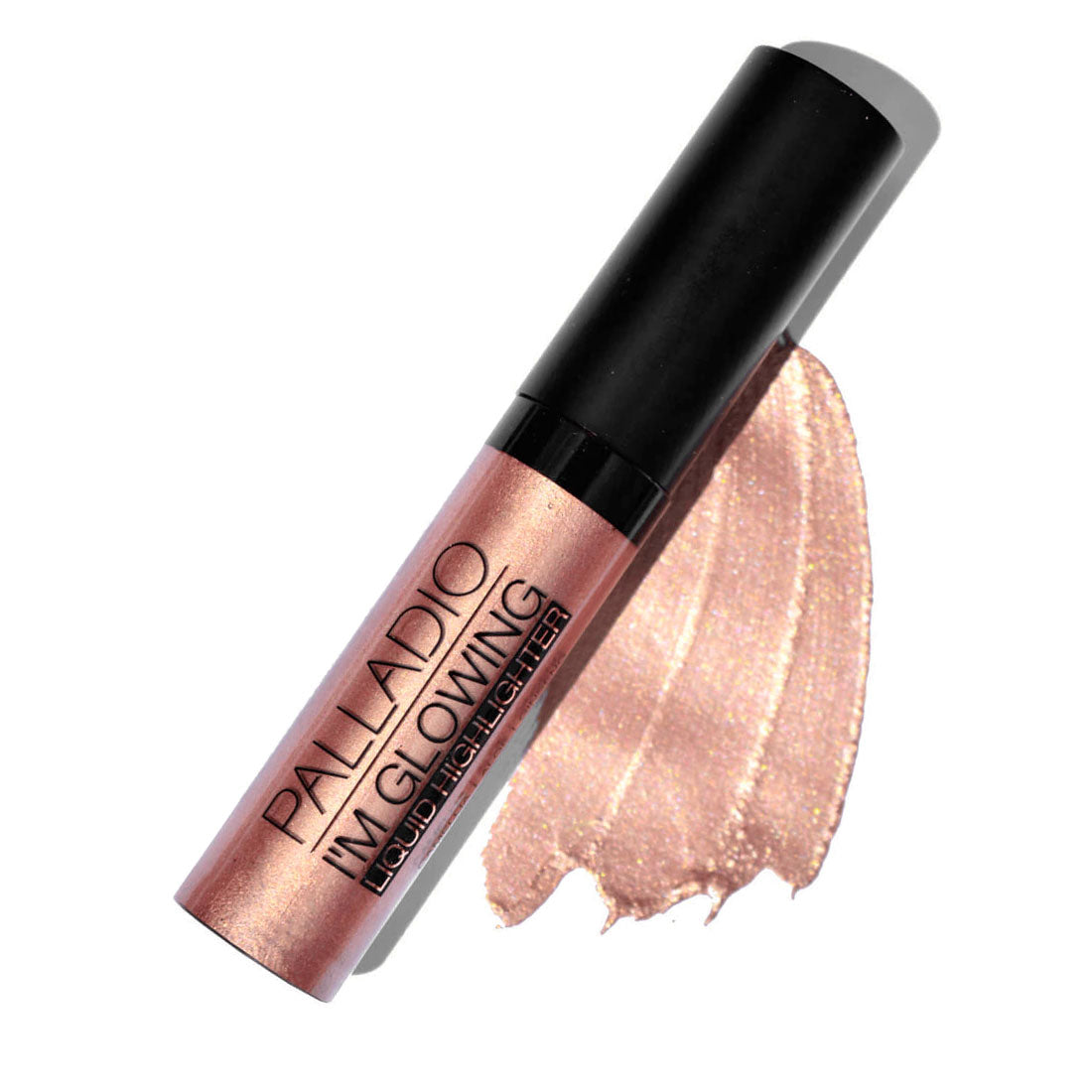 Palladio Rose Gold Iam Glowing Liquid Highlighter