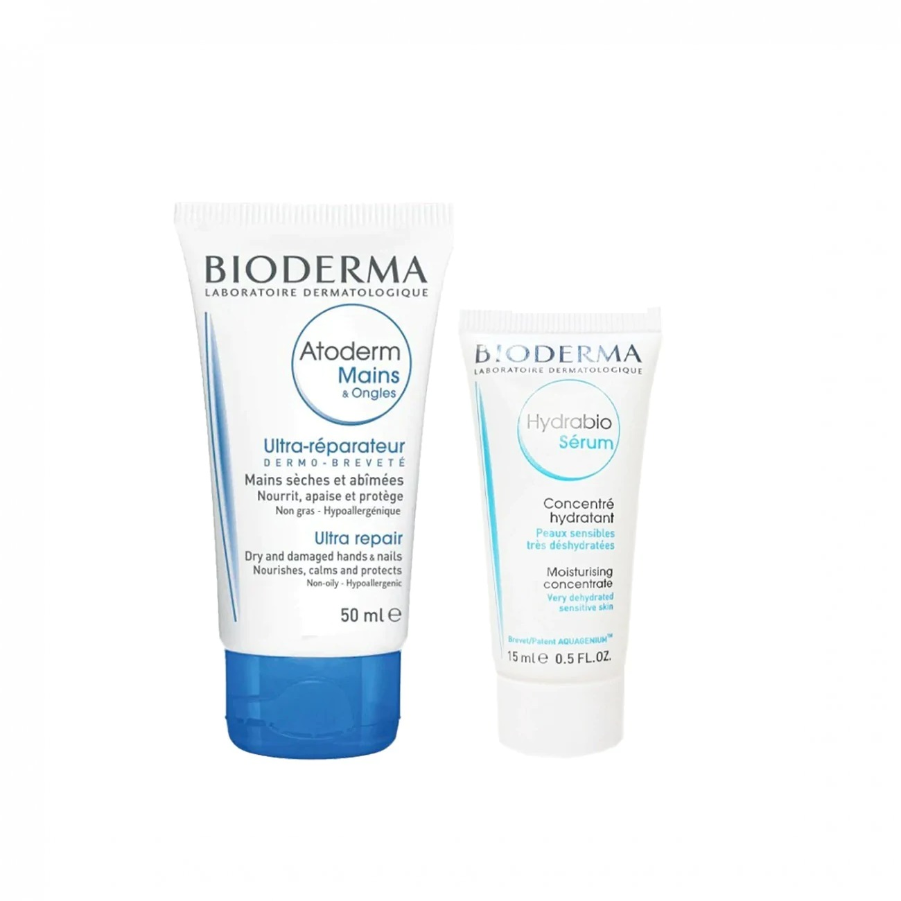 Hydrabio Serum 15 ml & Atoderm Mains Et Ongles 50 ml