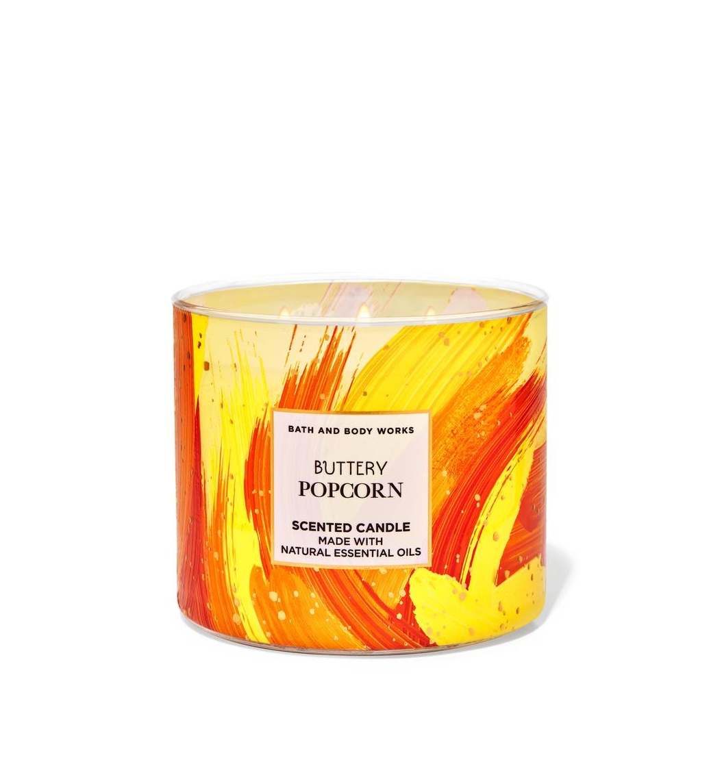 Bath&Body Works Buttery Popcorn Candle