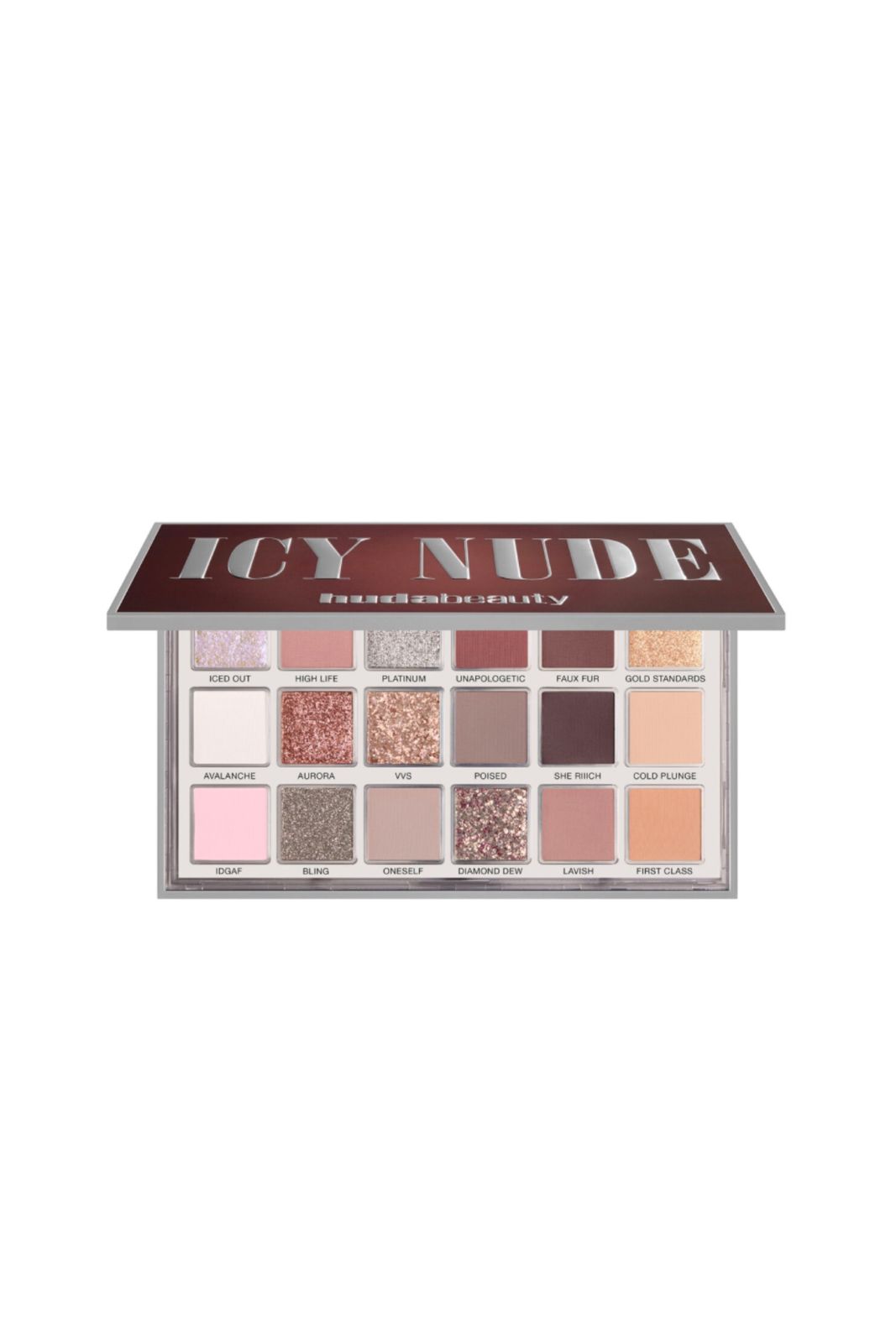 Huda Beauty Icy Nude Eyeshadow Palette