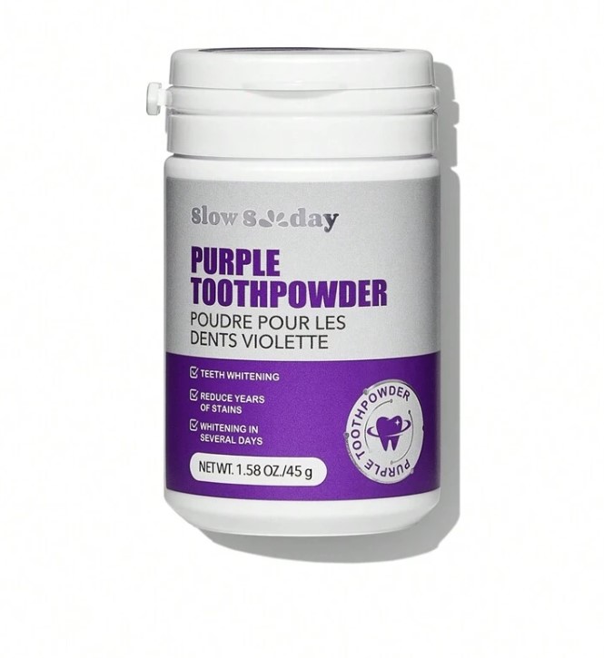 SlowSunday Purple Toothpowder