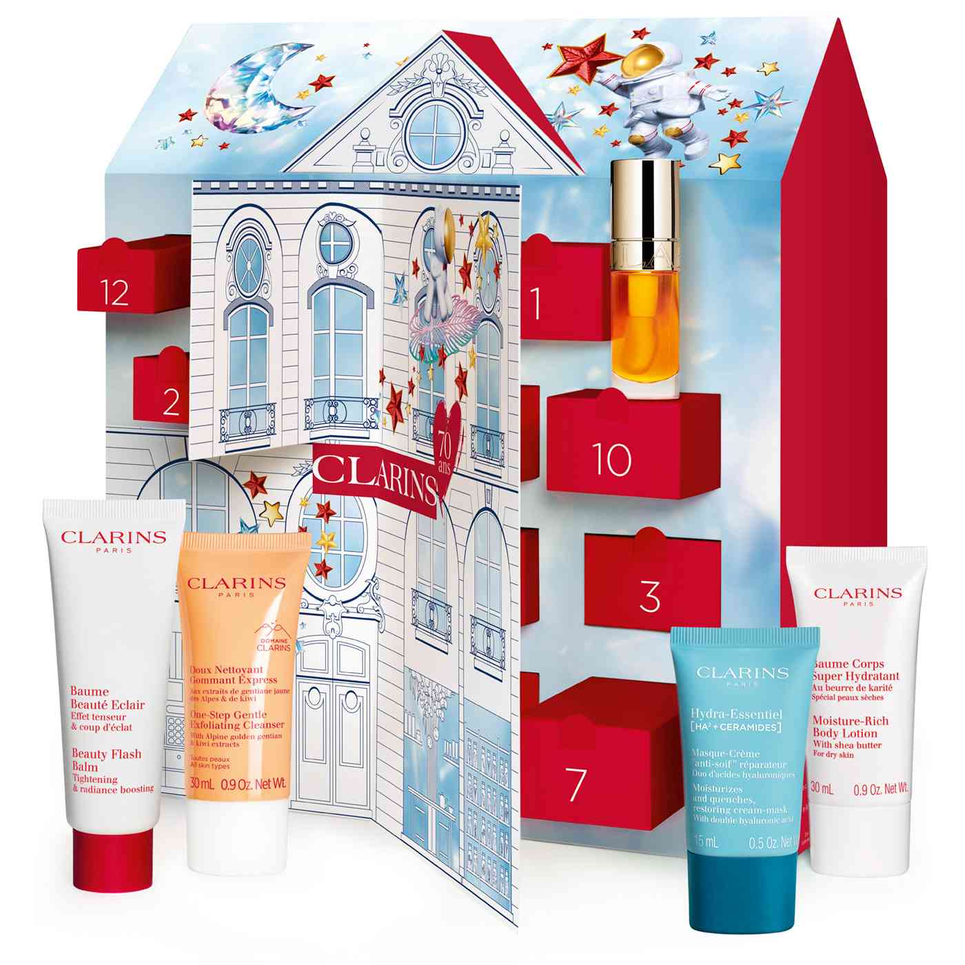 Clarins 12-pc. Advent Calendar Skincare Set